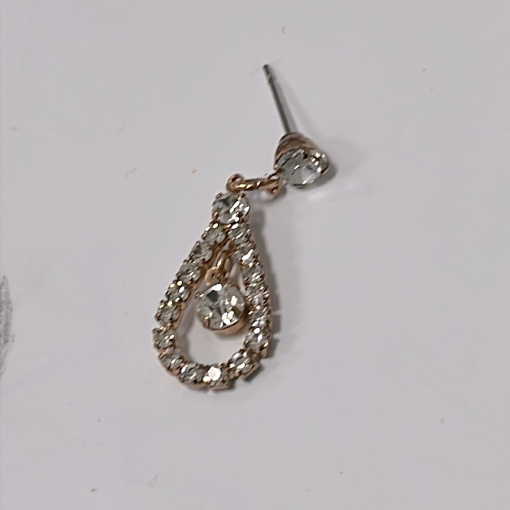 Queen Elizabeth’s earring only 1